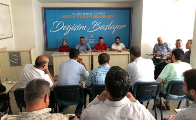 Ak Parti çalışmaları değerlendirdi