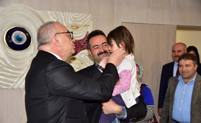 Başkan Ergün’den minik Meryem için yardım çağrısı