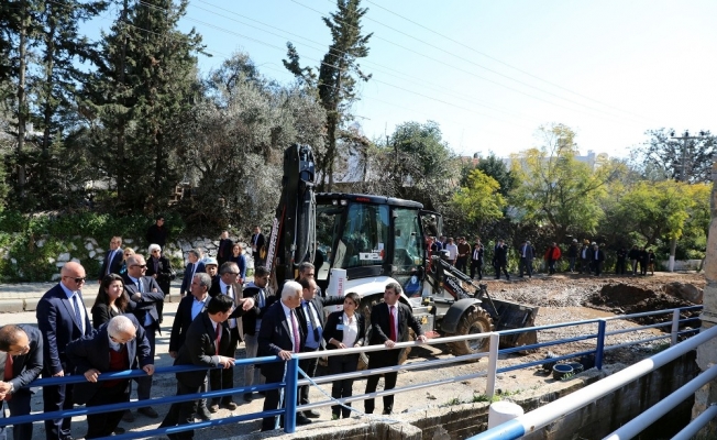 Bodrum Bitez’te taşkınların önüne geçildi