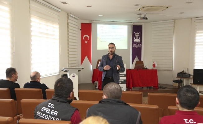 Efeler Belediyesi’nde hijyen eğitimi verildi