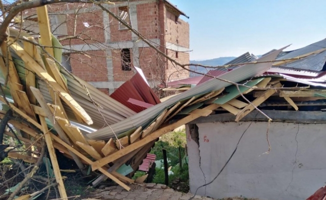 Ordu’da fırtınanın bilançosu belli oldu