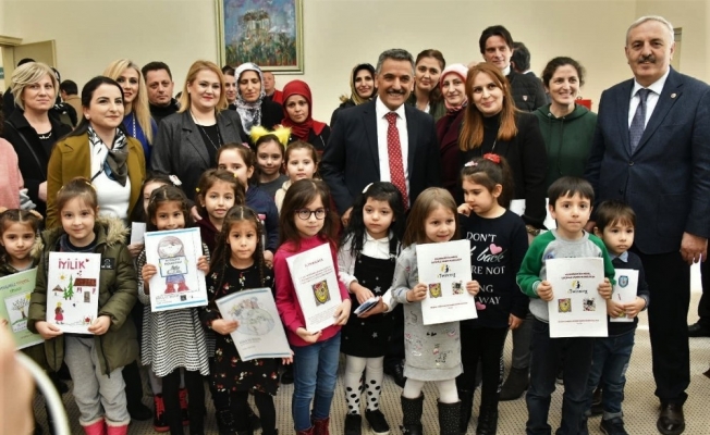 Samsun’da minikler anı ve hayallerini kitaba dönüştürdü