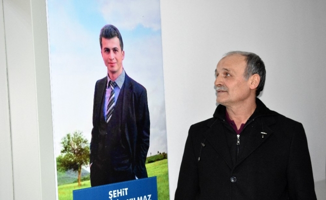 Şehit öğretmen Necmettin Yılmaz adına kütüphane açıldı