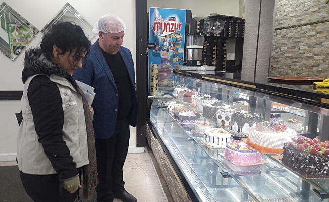 Silvan’da gıda denetimi gerçekleştirildi