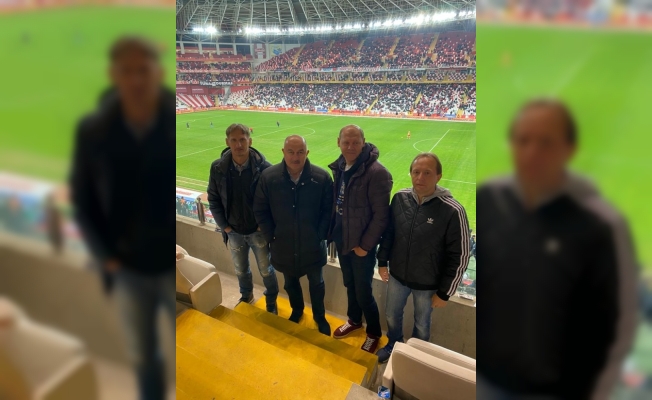 Stanislav Çerçesov, Antalyaspor - Kasımpaşa maçını izledi