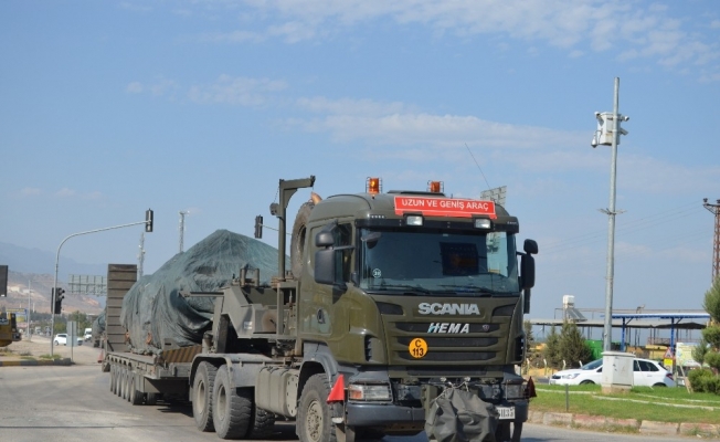 Suriye sınırına obüs sevkiyatı