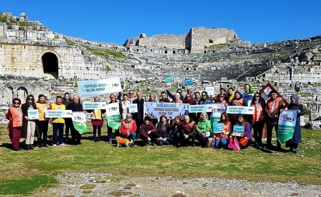 TEMA gönüllüleri Doğanbey’de toplandı