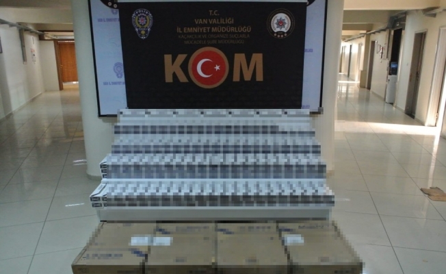 2 ayda 142 bin paket kaçak sigara ele geçirildi