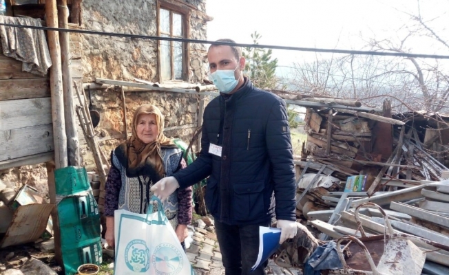 65 yaş üstü ile kronik hastalığı olan engelli vatandaşlara temizlik kiti desteği