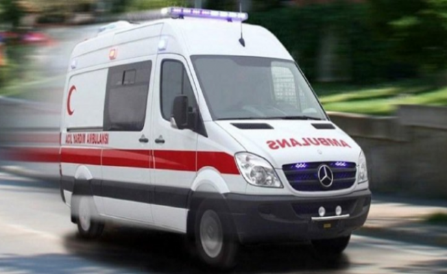 Alanya&#039;da bir ustanın kafasına fayans düştü!