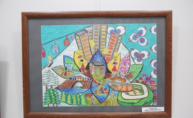 Çocuklar hayâllerindeki Bursa’yı çizdi