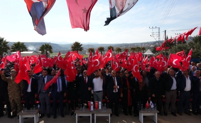 Hatay’da Bahar Kalkanı Harekatı için Fetih Suresi okundu