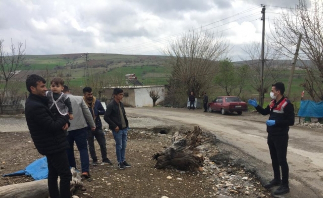 Jandarma önce uyardı sonra ceza kesti