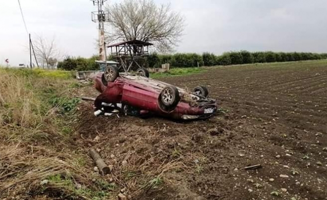 Kozan’da trafik kazası: 2 yaralı