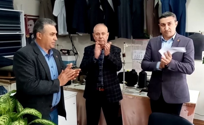 Muhtarlardan sağlık çalışanlarına alkışlı destek