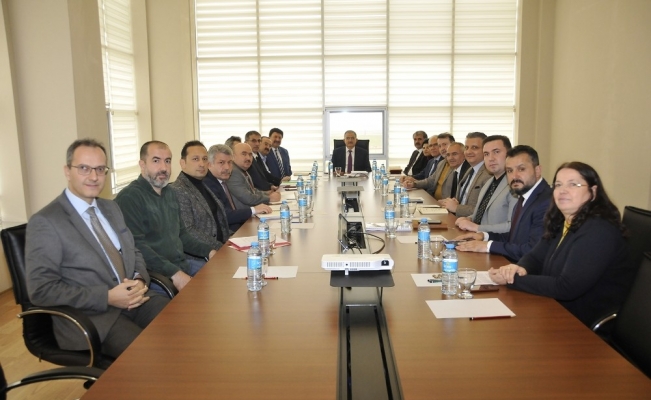 SÜ’de koronavirüs pandemisiyle ilgili kurul toplantısı yapıldı