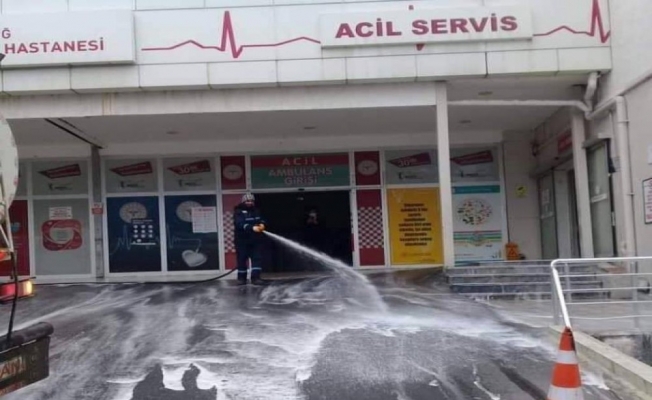 Süleymanpaşa’da dezenfekte çalışmaları sürüyor