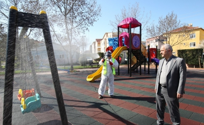 Virüse karşı çalışmalar Büyükgöz’ün denetiminde