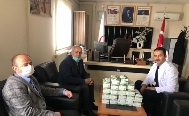 Başkan Ensari’den sağlık çalışanlarına moral ziyareti