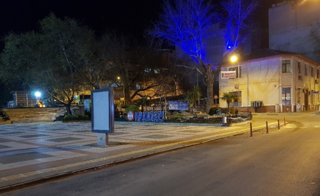 Cadde ve sokaklar boşaldı