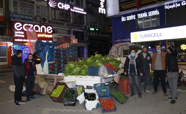Çarşamba’da sokaklar bomboş kaldı