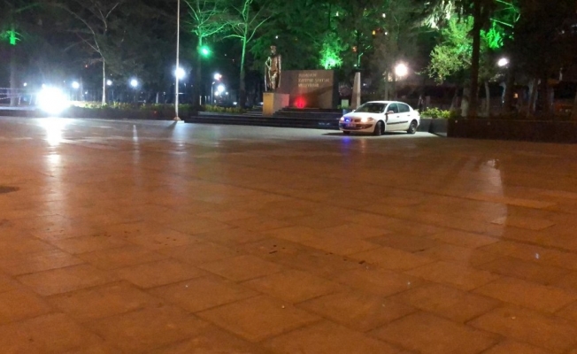 Çorlu’da sokağa çıkma yasağının ardından caddeler boşaldı