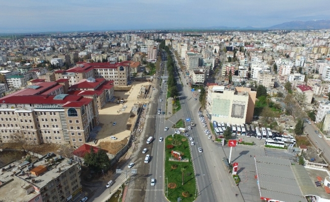 "Evde kal" çağrılarına uyan Adıyaman havadan görüntülendi