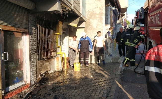 Koltuk yangını paniğe yol açtı