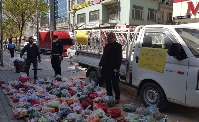 Polatlı pazarında başlatınlan yardım kampanyası tüm Türkiye’ye yayıldı
