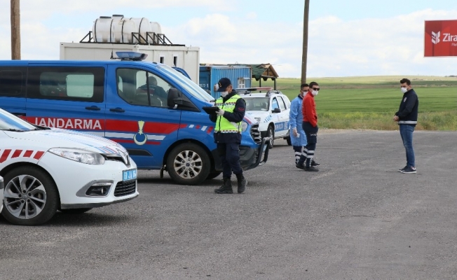 Aksaray’da sınırlandırma kapsamında kara yolları denetim altında