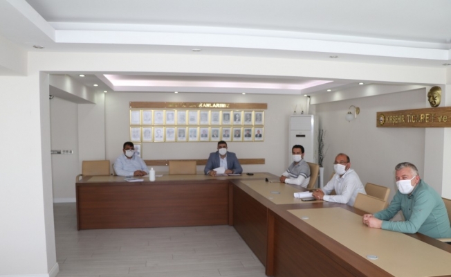 Kırşehir TSO’da haftalık olağan yönetim kurulu toplantısı yapıldı