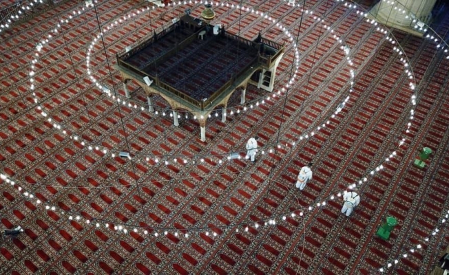 Selimiye Camii ibadete açılmaya hazırlanıyor