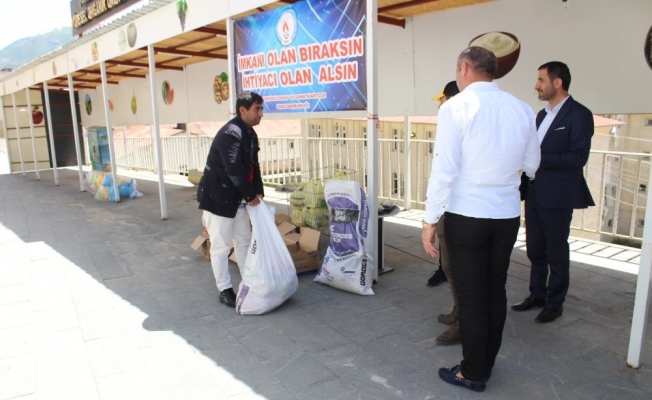 Şemdinli’de ’İmkanı olan bıraksın, ihtiyacı olan alsın’ kampanyası