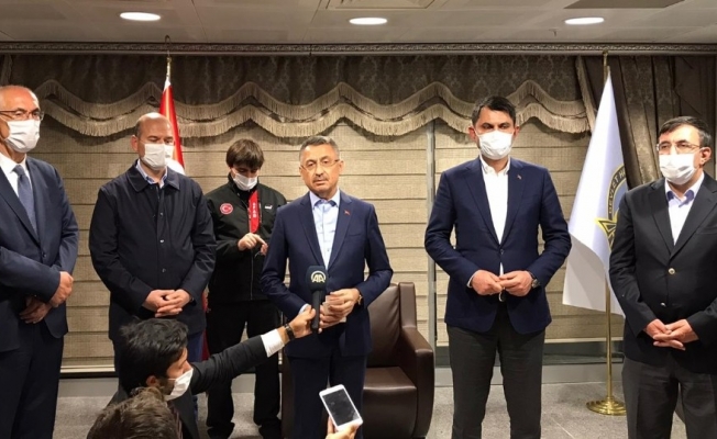 Cumhurbaşkanı Yardımcısı Oktay: "Bir korucumuzu kaybettik, 18 yaralımız var"