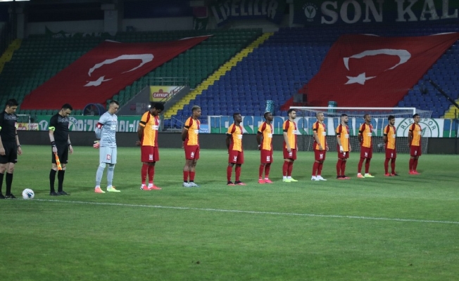 Süper Lig: Çaykur Rizespor: 0 - Galatasaray: 0 (Maç devam ediyor)