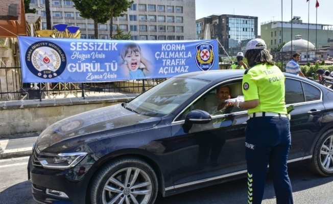 Adana’da korna denetimi