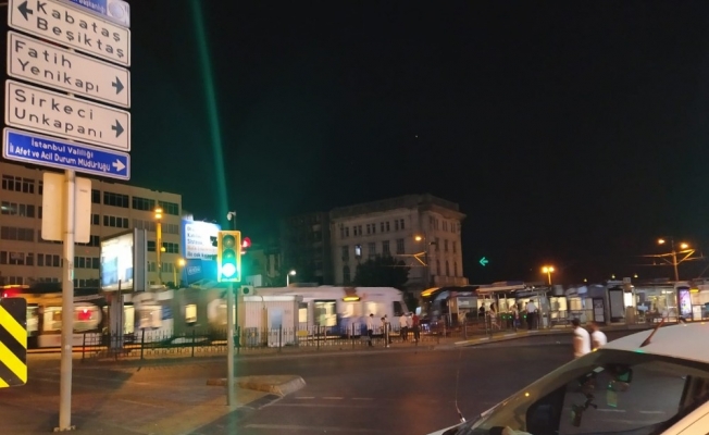 Ayasofya Camii’nin açılışı öncesi Galata Köprüsü trafiğe kapandı