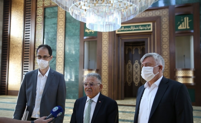 Başkan Büyükkılıç’ın eli Sahabiye’nin üstünde