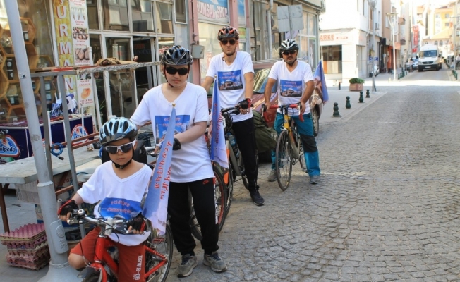 İlk cuma namazı için Eskişehir’den Ayasofya’ya bisikletle yolculuk