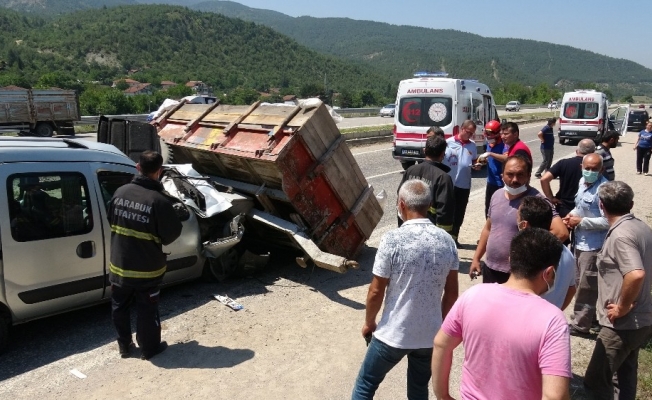 Kaza yaptı, ‘daldım abi’ dediği sürücüden özür diledi