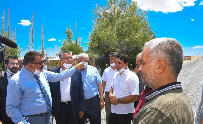 Malatya’da 40 derecede asfalt serimi