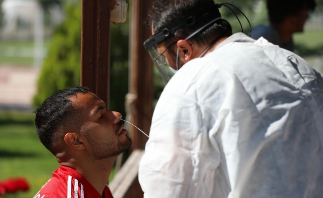 Sivasspor’a 9. kez Covid-19 testi yapıldı