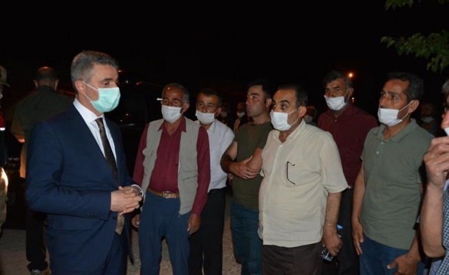 Vali Baruş’tan şehit ailesine taziye ziyareti