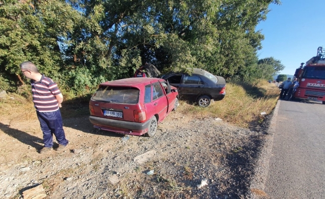 Bilecik’te trafik kazası 5 kişi yaralandı