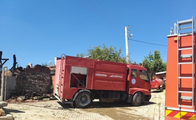 Eskişehir’de ev yangını