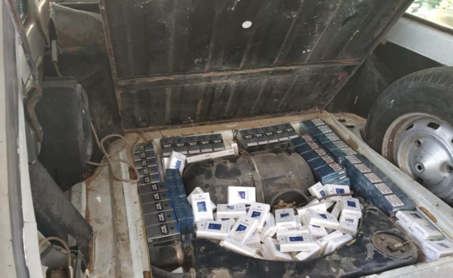 Gümrükte bin 980 adet kaçak sigara ele geçirildi