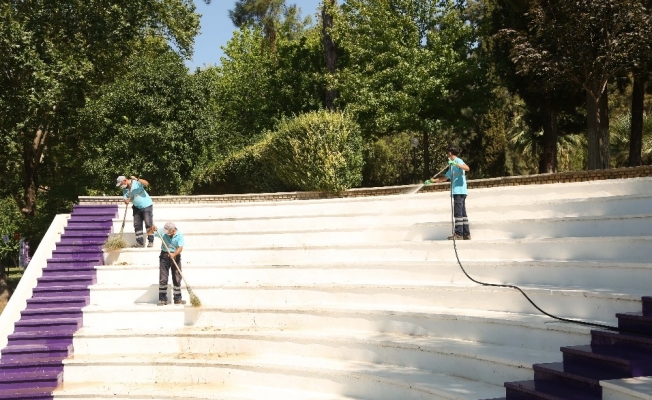 Pınarbaşı’nda temizlik çalışması yapıldı