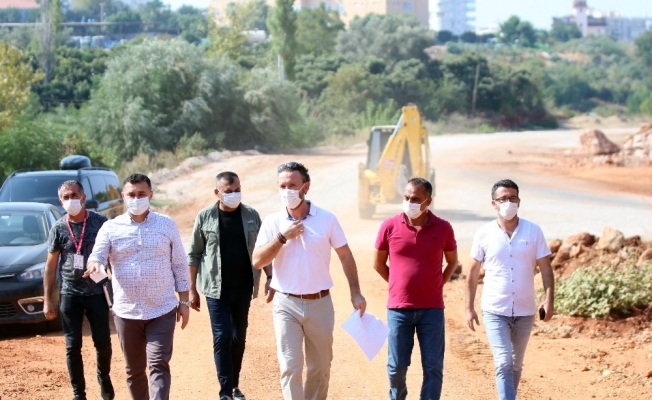 Alanya Belediyesi, D-400’ü yeni çevre yolu ile birleştiriyor