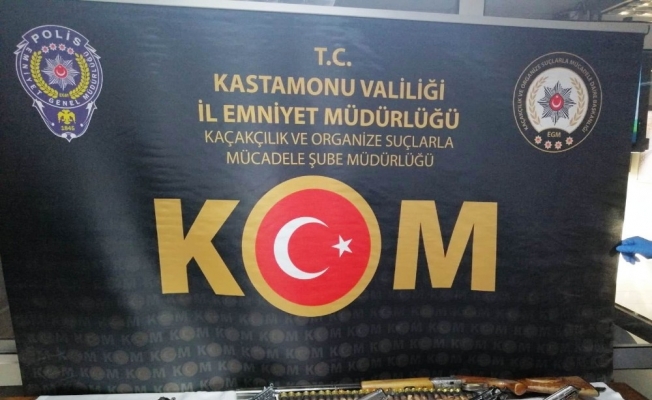 Emniyet Müdürlüğünden ruhsatsız silah operasyonu