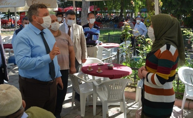 Kaymakam Kurnaz: "Lütfen fiziksel mesafeye uyalım"